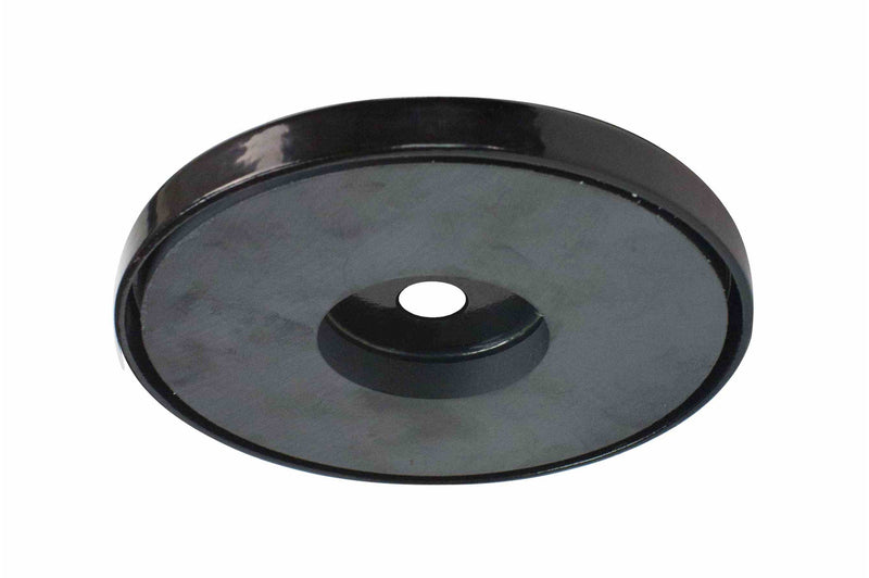 Larson Magnet - 5 inch round - 200lb magnetic grip - 1/2 inch center mounting hole