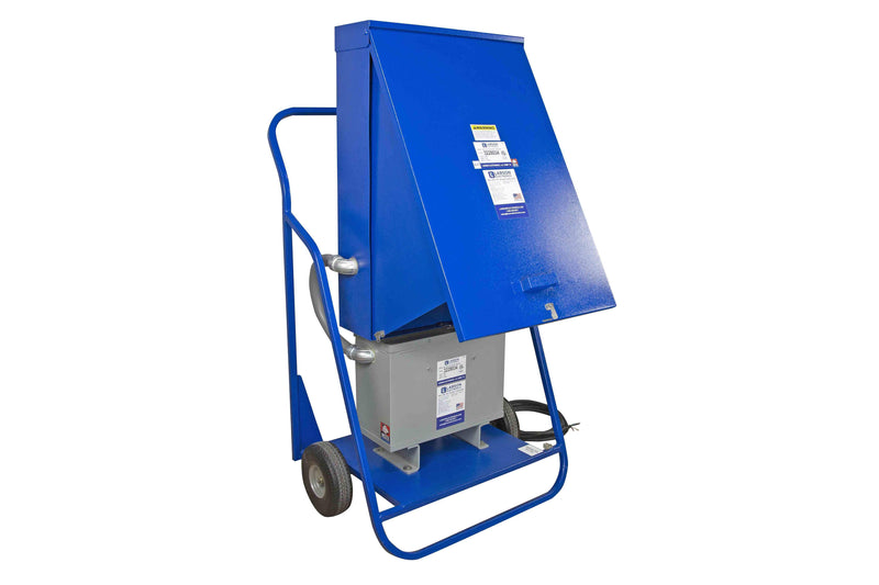 Larson 15KVA Temporary Power Distribution - 208V to 240V 3PH - Dolly Cart w/o Tires - NEMA 3R