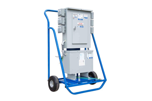 Larson 25KVA Portable Power Distribution - 480V to 120/240V 1PH - (1) 14-50R (1) 6-50R (4) 5-15R GFCI Duplx