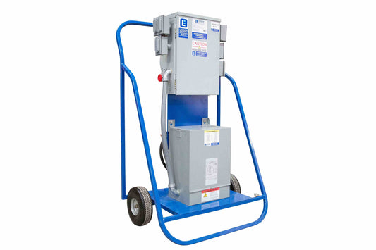 Larson Temporary Power Distribution -  208Y/120V 3PH - 800A MCB - (8) CS6369 - Cam-lock Inputs