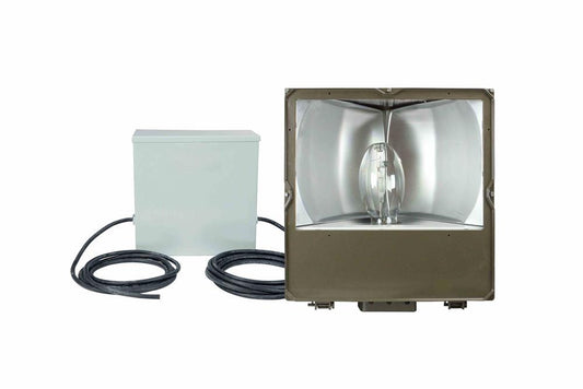 1000W Metal Halide Flood Light w/ Remote Ballast - 110,000 Lumens - Slipfitter Mount - 120~277 VACfs