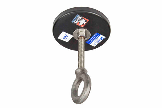 Larson 200lb Magnetic Mounting Base with Eye Hook for Temporary Hanging Hand Lamps and Drop Lights