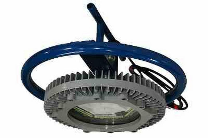 Temporary Manhole Mount Explosion Proof LED Fixture - 16K Lumens - Tank Nozzle Mount Lighting - 25'