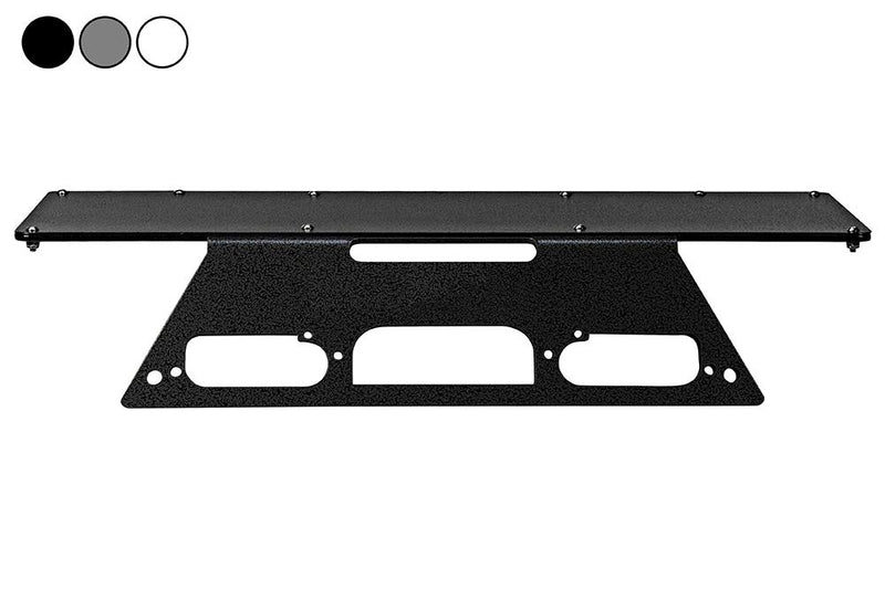 2015 Ford F150 No Drill Rooftop Mounting Bracket - 24" x 8" 3rd LED Brake Light Magnetic Plate