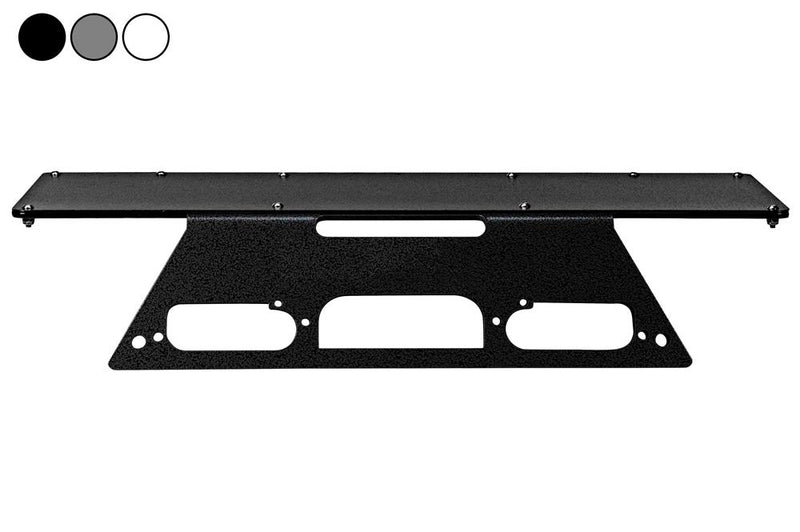 2024 Ford F150 No Drill Rooftop Mounting Bracket - 24" x 8" 3rd LED Brake Light Magnetic Plate