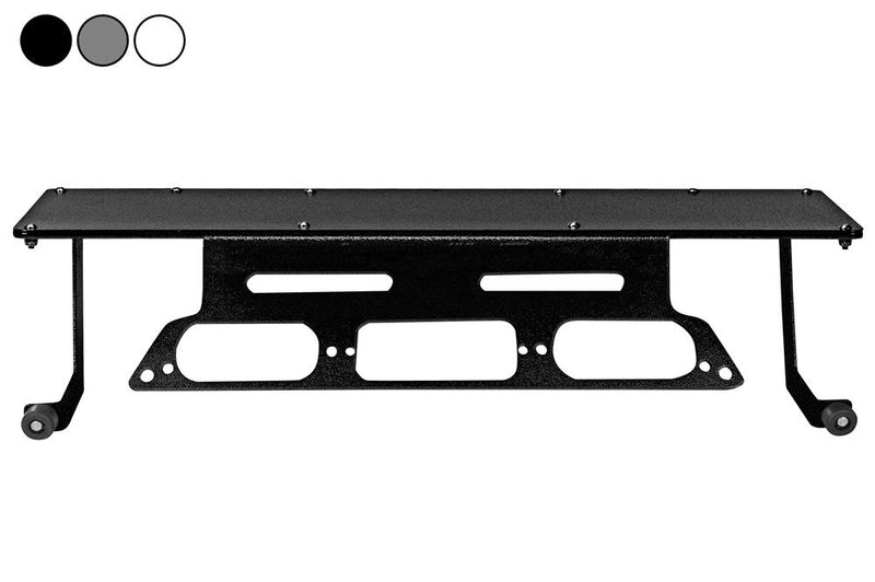 2019 Ford Ranger No-Drill Mounting Plate - LED 3rd Brake Light High Mount - Magnetic - 24" x 8"