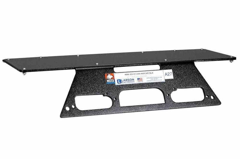2017 Ford F750 Super Duty Aluminum Body Truck No Drill Mounting Plate - 3rd Brake LED Light