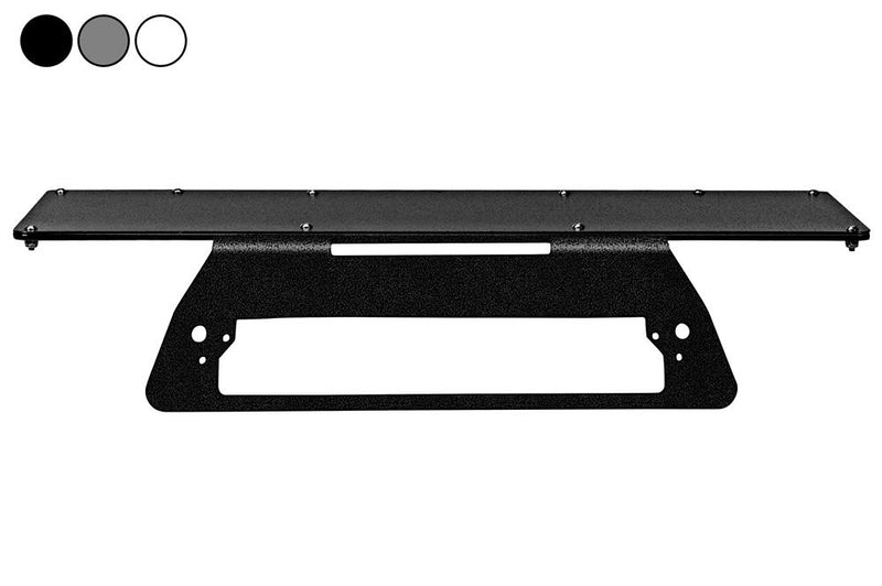 2014 GMC Sierra 1500 No-Drill Rooftop Mounting Bracket - 24" x 8" 3rd Brake Light Magnetic Plate