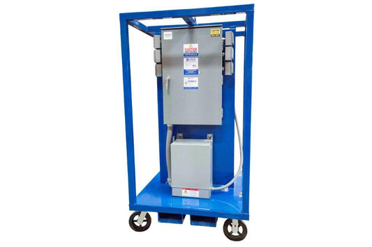 Larson Industrial Power Substation - (2) 15KVA 60Hz Transformers - (4) Disconnects - 20' SOOW Cord