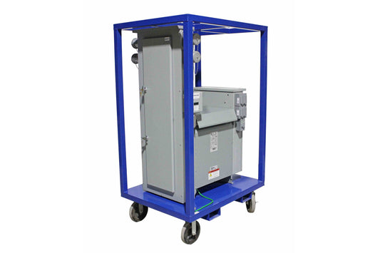 Larson Power Distribution System - 25 KVA - 2x 100A & 60A 480V Outlets - Emon Submeter - 10x 5-20 & 2x L530