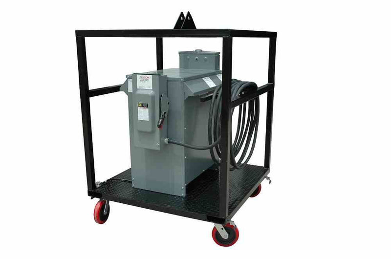 Larson Portable Power Distribution Substation - 75KVA - 480V Primary - 120/208Y Secondary - 20ft Blunt Cut