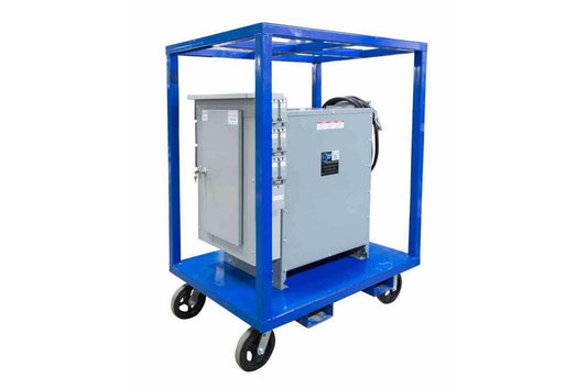 100 KVA Temporary Power Distribution - 480V to 120/240V 1PH - (4) 100A Breakers