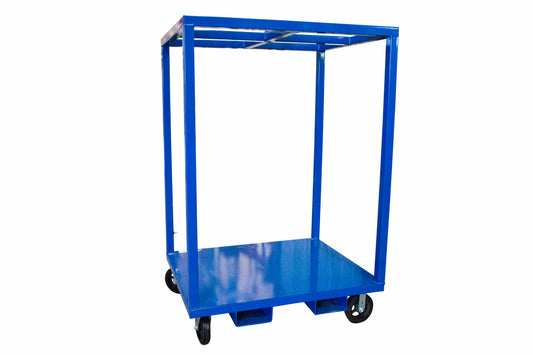 Larson Standard Power Distribution Cube Skid - Powder Coated Aluminum - Skid Pockets - Pick Eye - Casters