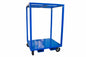 Larson Standard Power Distribution Cube Skid - Powder Coated Steel - Skid Pockets - Pick Eye - Casters
