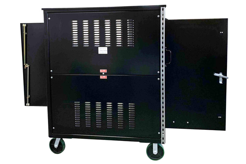 Larson 75KVA Power Distribution  - 480V to 208Y/120V 3PH - (36) Receptacles - Camlocks - Enclosed/N4