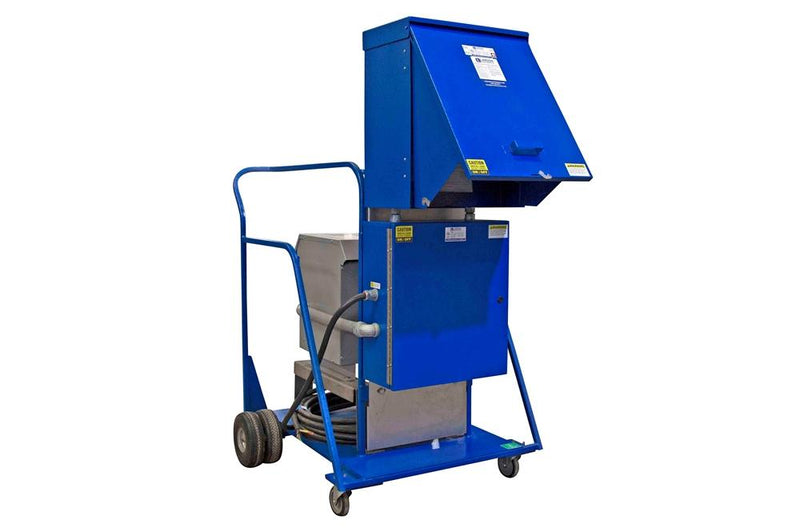 25KVA Portable Distribution Cart, 550V-120/240V, (1) AR642 (2) L6-20R & (20) 5-20R GFCI - 100' Input