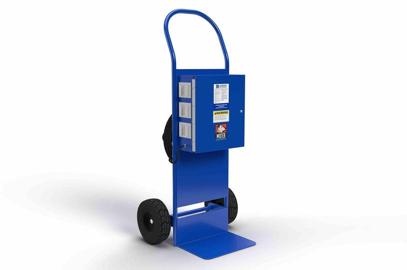 100A Portable Distribution Cart, 120V, (12) 5-20R GFCI - 10' Input