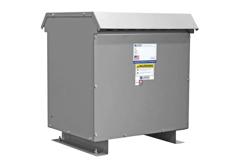 Larson 112.5 KVA Power Distribution System - 480V to 400Y/230V 3-phase - 75kW Secondary VFD - Permanent Installation