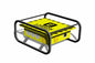 Portable Spider Box - 125/250V Input - (1) CS6375 Inlet, (1) CS6369 FT, (7) Receptacles - Cage Frame/Safety Yellow
