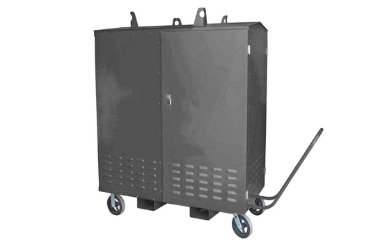 Larson 45 KVA Portable Distribution Cart - 480V-208Y/120 3PH - 63A & 35A GFCI Terminals - 50' Cord