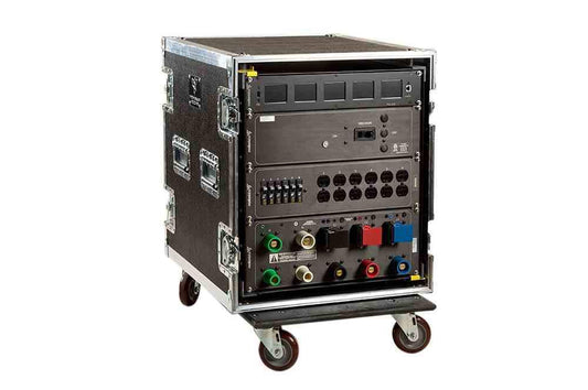Larson 200A Rack Mount Power Distribution - 208Y Input - (18) Receptacles - Camlock Input/FT - 12RU ATA
