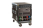 Larson 200A Rack Mount Power Distribution - 208Y Input - (18) Receptacles - Camlock Input/FT - 12RU ATA