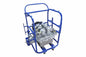 Explosion Proof Portable Spider Box - 120/208V 1-phase - (6) Receptacles, 30' SOOW Cord w/ EXP Plug - Powder Coated Spider Cart