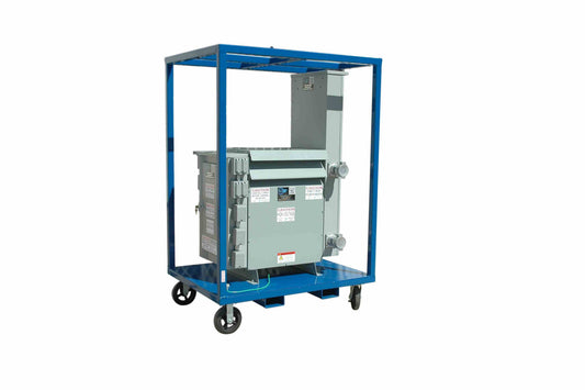 Larson Grande Power Distribution Substation Cube Skid - Frame Only - Skid Pockets - Pick Eye - Locking Cast