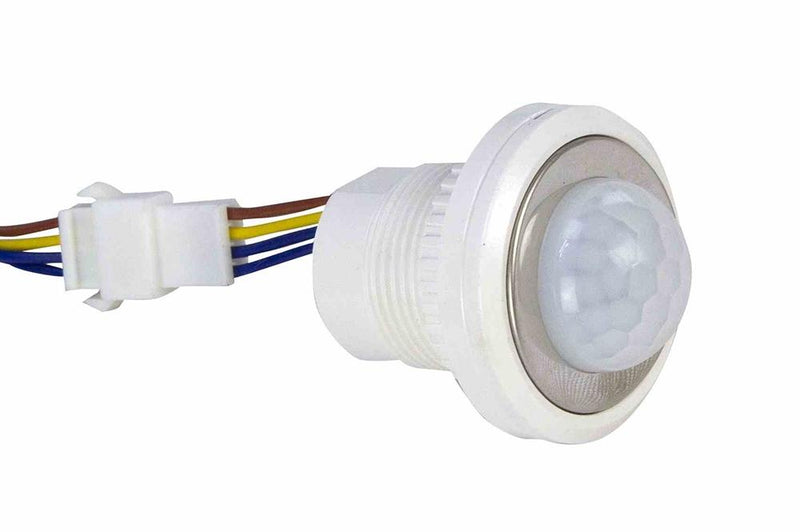 Weatherproof Motion Sensor - 7A Max Load - High Voltage - Add to Existing Fixtures - Adjustable Time