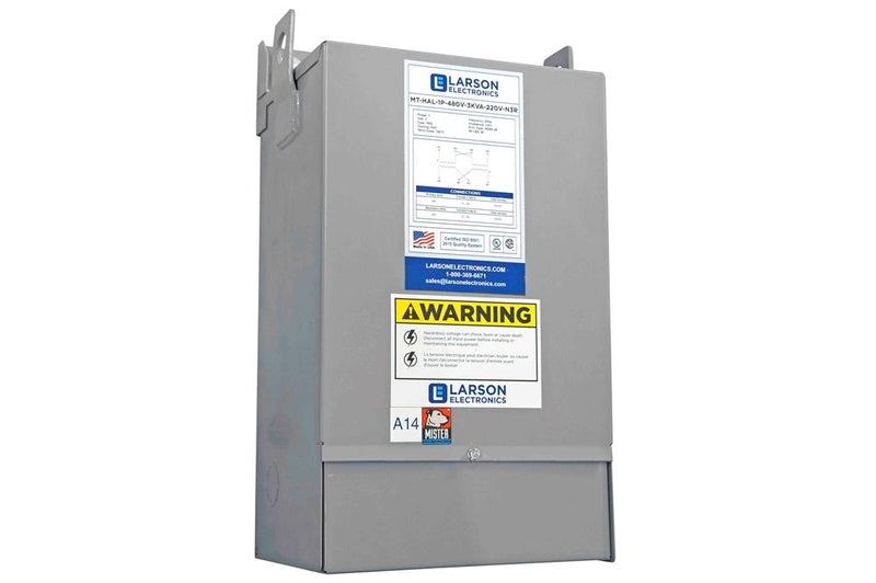 1 kVA Hazardous Location Transformer - Single Phase - 480V Primary - 120V Secondary - NEMA 3R