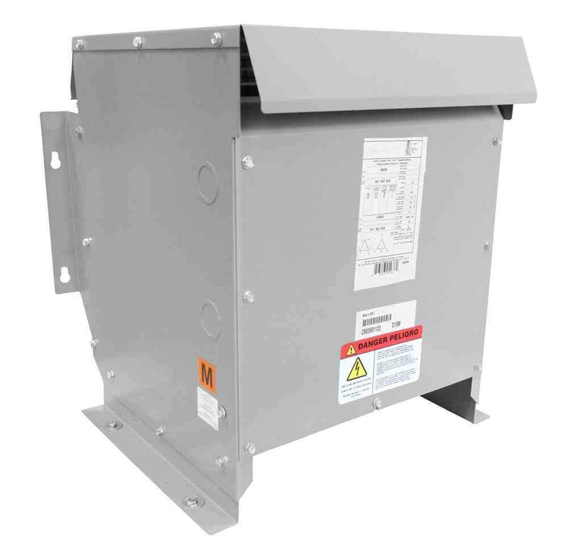 Larson 75 kVA K-Factor Isolation Transformer - 480V Delta Primary - 208Y/120 Wye Secondary - NEMA 3R - K-20