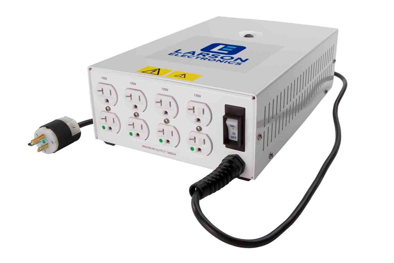 Larson 1.2 KVA Medical Isolation Transformer - 120V AC, 60Hz - (4) 5-15R Duplex Hospital Grade Outlets - Enclosed