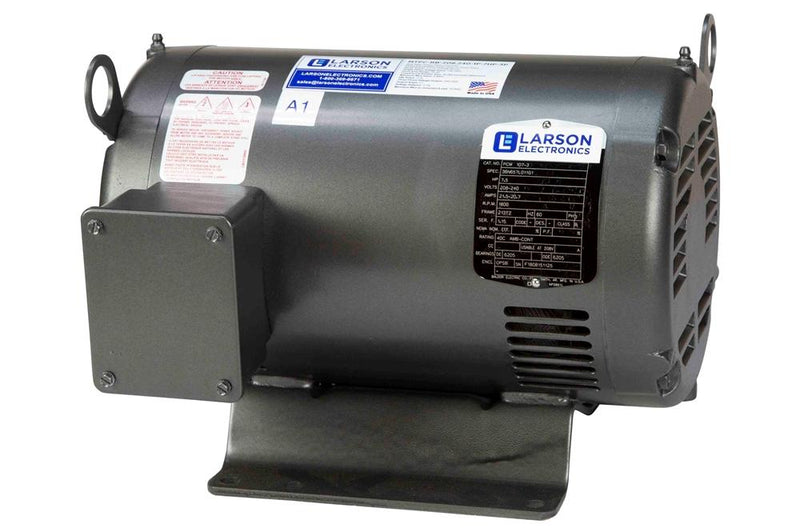 Replacement 208V 3 Phase 20-Horsepower Motor for Phase Converters