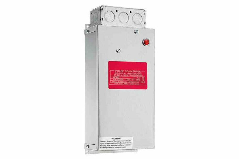 3HP Static Phase Converter - 1PH to 3PH - 208/240 - Red Indicator Light