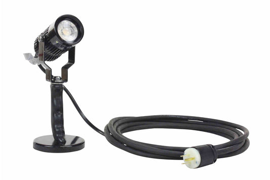 Larson 18 Watt Handheld Magnetic LED Spotlight for Industrial Lighting - Aluminum Housing - 120-277V AC