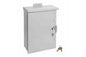 NEMA Type 3R Hinged Enclosure Box - 36" x 24" x 12" - External Mounting Brackets - Padlock Ready