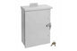 NEMA Type 3R Hinged Enclosure Box - 36" x 24" x 12" - External Mounting Brackets - T-Handle Key Lock