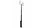 6000W Metal Halide Light Mast - 4.5' - 15' - Surface Mount - Pneumatic Operation - Internal Cables