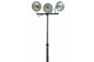 3000 Watt Pneumatic Light Tower - Extends to 18 Feet - Three 1000W Metal Halide Lamps