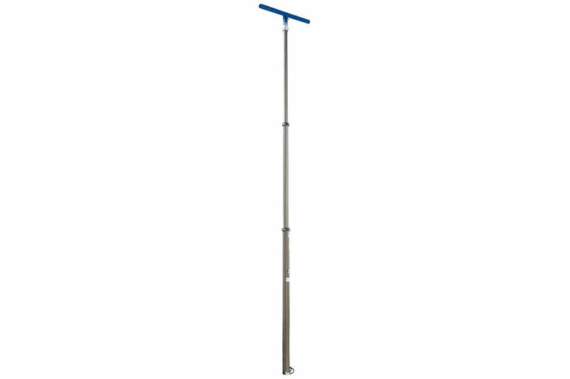 20' Pneumatic Light Mast w/ 4x CAT5e Internal Cable - Extends to 20 Feet - Air Powered Mast Boom