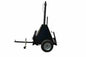 18 Foot Pneumatic Light mast w/ Enclosed Trailer Mount