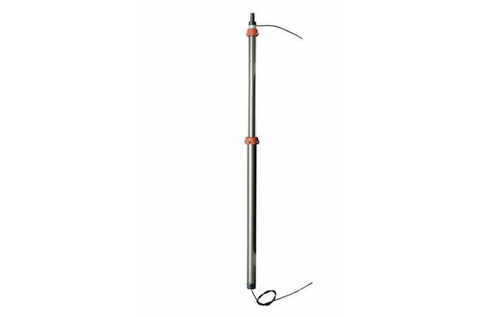 2 Stage Locking Pneumatic Light Mast - Extends to 8.8 Feet - 220lb Payload - 5.3' to 8.8' - PuriLite