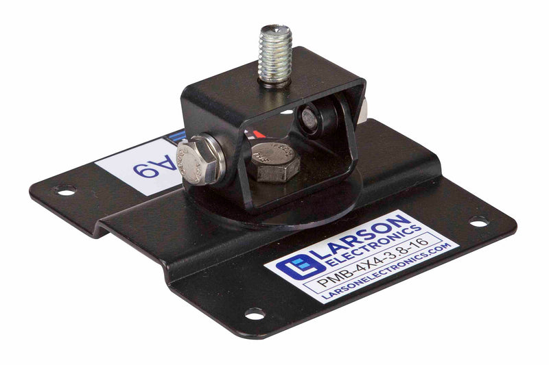 Larson Permanent Mounting Plate with Swiveling & Tilting Bracket - Stud Mount