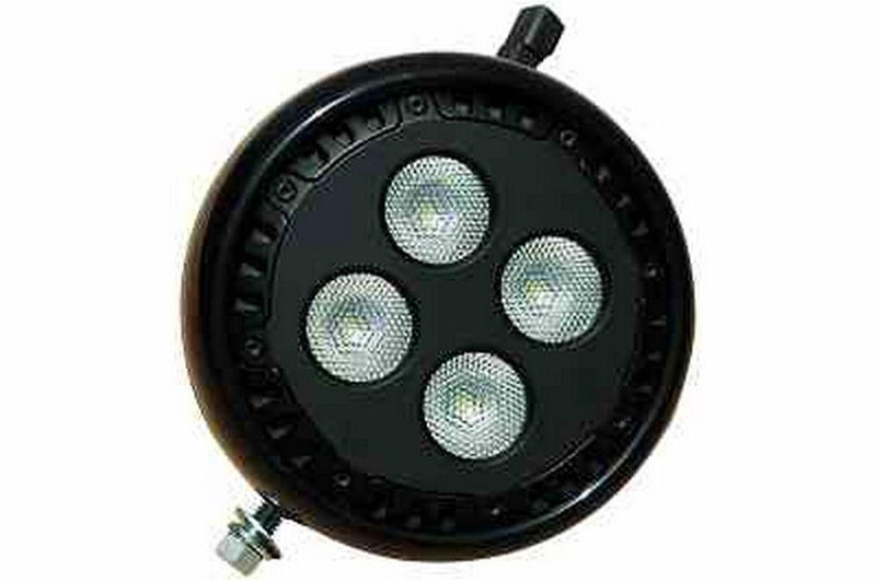 Vehicle Stud Mount LED Light - 40 Watts - 3600 Lumen - 9-46VDC - MILSPEC 461