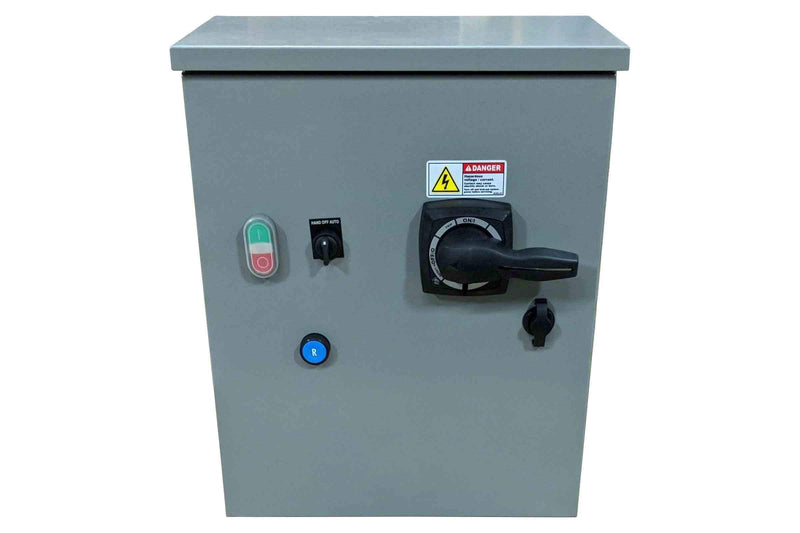 Larson 2HP Simplex Pump Station Motor Control Starter - 230V - 6.8A Max - CB/Float Switch Inputs - N3R