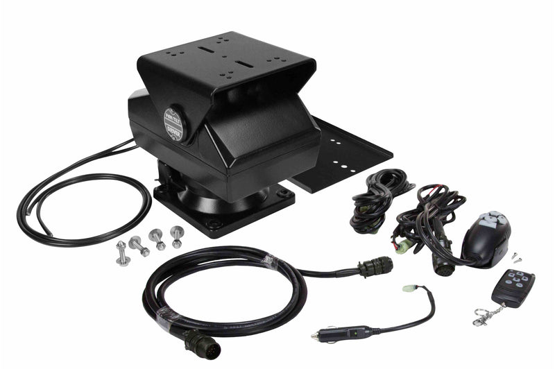 Larson Remote Controlled Pan Tilt Base Rotates and Tilts with Mounting Plate - 75FT Input Cable