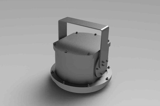 Remote Control Pan/Tilt Base - Military Class - 360Ãƒâ€šÃ‚Â° Cont. Rotation, Magnet Mount - 30A-Slip Rings System - IP67