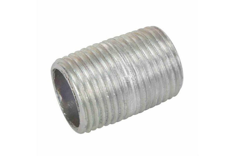 Rigid Conduit Nipple - 2" NPT - 1"- 11-1/2 Thread - Aluminum