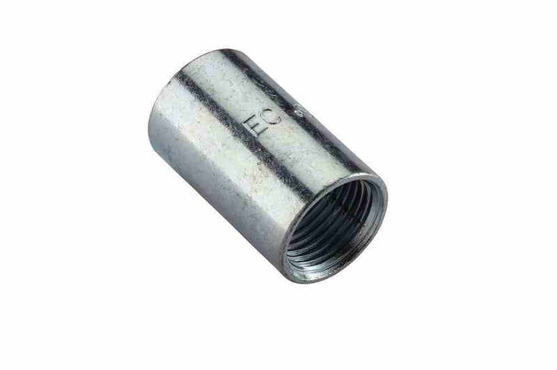 Larson 2" Female to Female Conduit Coupler - Galvanized Steel - Corrosion-Resistant