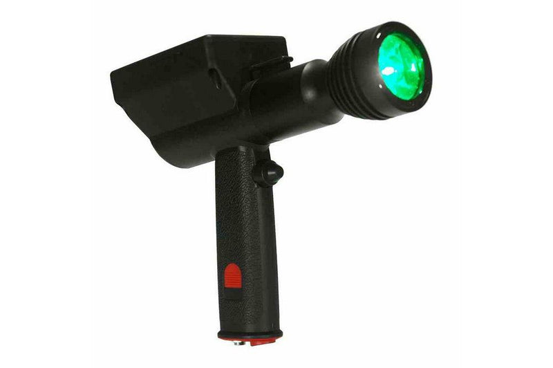 Green LED Pistol Grip Hunting Spotlight - 16 Hour Runtime - Rechargeable Lithium Ion - 3 Watt LED